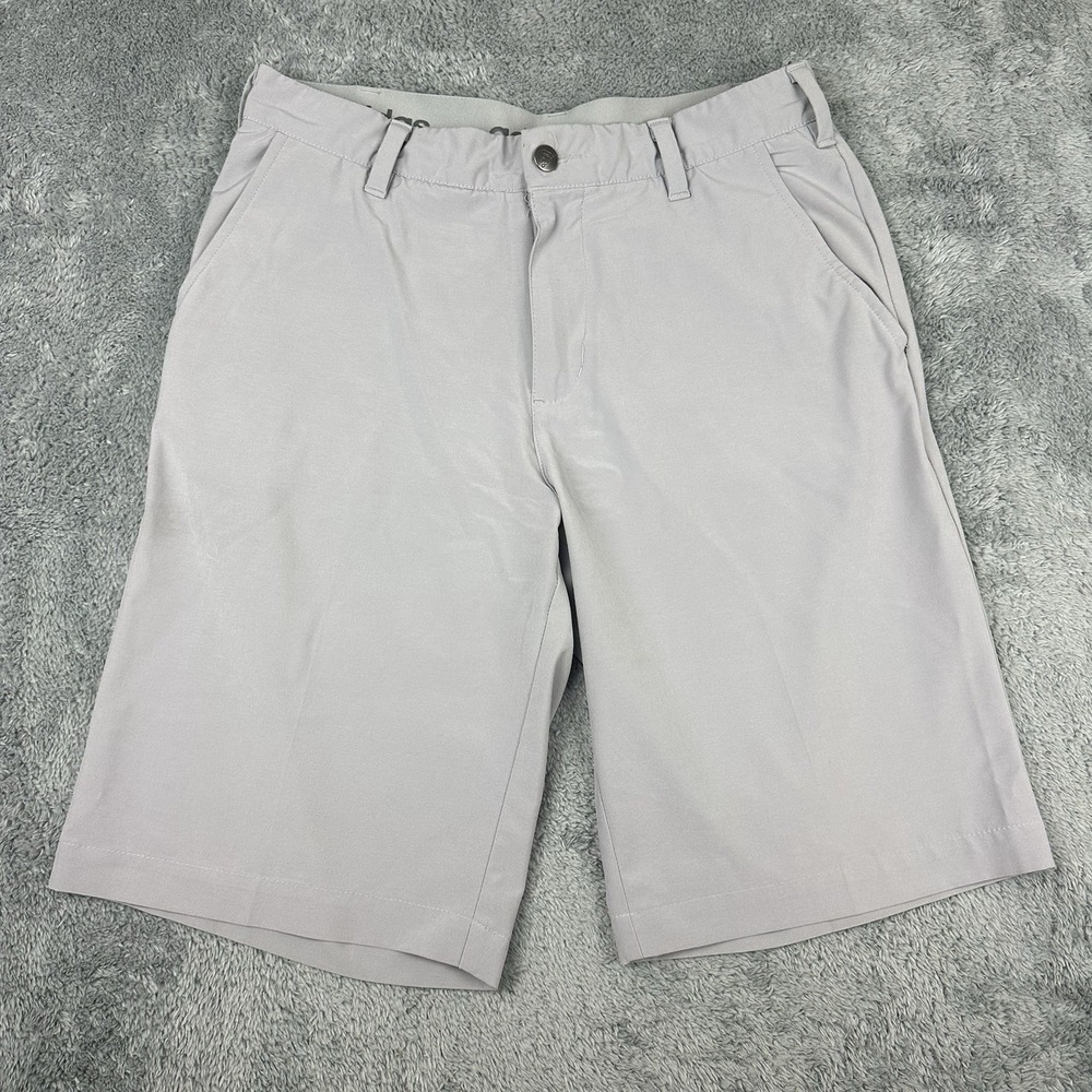 Adidas Golf Shorts Mens 30 Gray Ultimate364 Performance Stretch Flat Front
